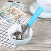 Stainless Steel Ice Cream Scoop Thumb Press Ice Cream Scoop