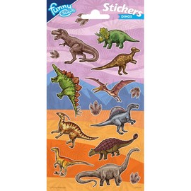 Funny Products - Dinosaur Sticker Set, Multi-Colour (330172)