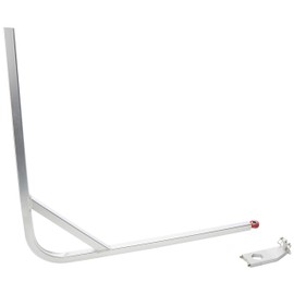 Fish N Mate 358 Aluminum Bike Hitch for Fish-N-Mate Carts (Bike Hitch only), Silver