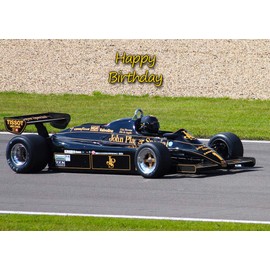 F1 / Formula 1 Car Birthday Card
