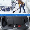 YARDWE 3- in- 1 Snow Shovel Kit with D- Grip