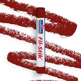 MOHAWK Finishing Products Fill Stick (Fil-Stik) Putty Stick for Wood Repair (Country French Red)- Rub On Semi-Soft Wax Filler Stick