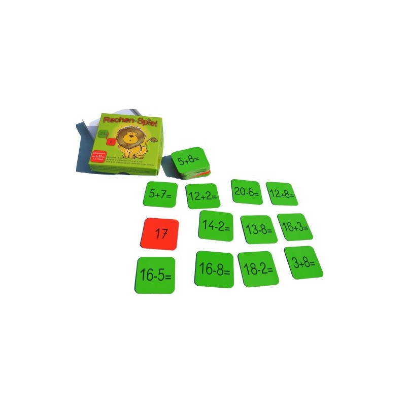 Compute Playing Numbers 1-20