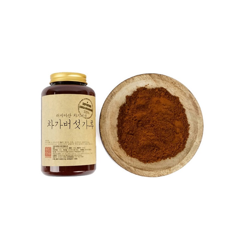 Food More 200g of Russian chaga powder (100g / 러시아산