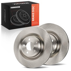 A-Premium 13.58 inch (345mm) Front Vented Disc Brake Rotors Compatible with Select Ford and Lincoln Models - Explorer 2020-2023, Aviator 2020-2023, 2-PC Set
