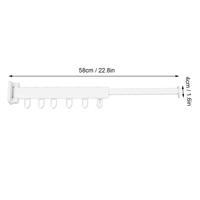 Clothes Drying Rack Wall Mounted Laundry Rack Space Saving for