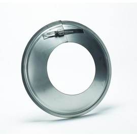 National Chimney 8" Storm Collar - 304 Stainless Steel