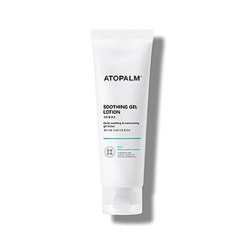 ATOPALM Loción de gel calmante de 4 onzas líquidas, hidratante refrescante y calmante para sensible, propensa al eczema, piel con erupción por calor, 