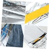 Kisangel 2pcs Portable Emergency Tube Tent Windproof Survival Shelter for