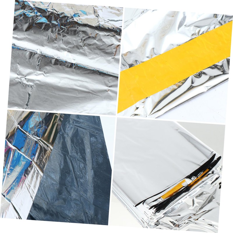 Kisangel 2pcs Portable Emergency Tube Tent Windproof Survival Shelter for