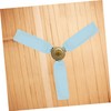 Ciieeo 3 Sets Ceiling Fan Blade Covers Ceiling Fan Washable