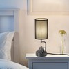 Dreamholder Table Lamp with 3 USB Charging Ports, Modern Desk