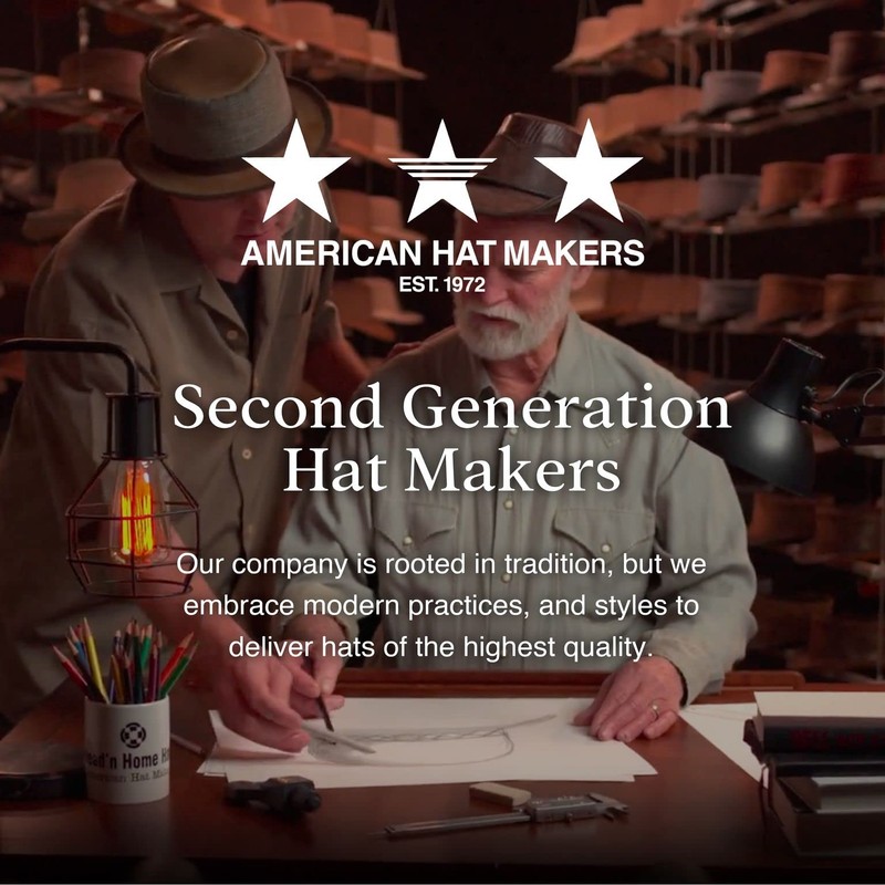 American Hat Makers Western Straw Cowboy Hat