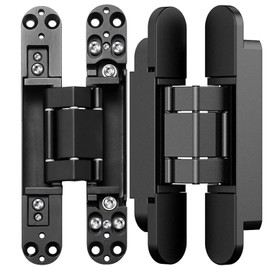 Genérico Bisagras de Vaivén 4 Pulgadas Acero Inoxidable 304 Set de 4 Unidades Alta Resistencia Fácil Instalación