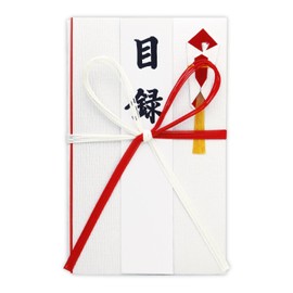 Sasagawa 27-5613 Celebration Bag, Inventory, Taka Mark, Large Size, Red and White, Plain, 1 Piece