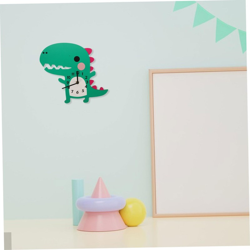 BIUDECO Wall Clock Wall Clocks for Living Room Clock Dinosaur
