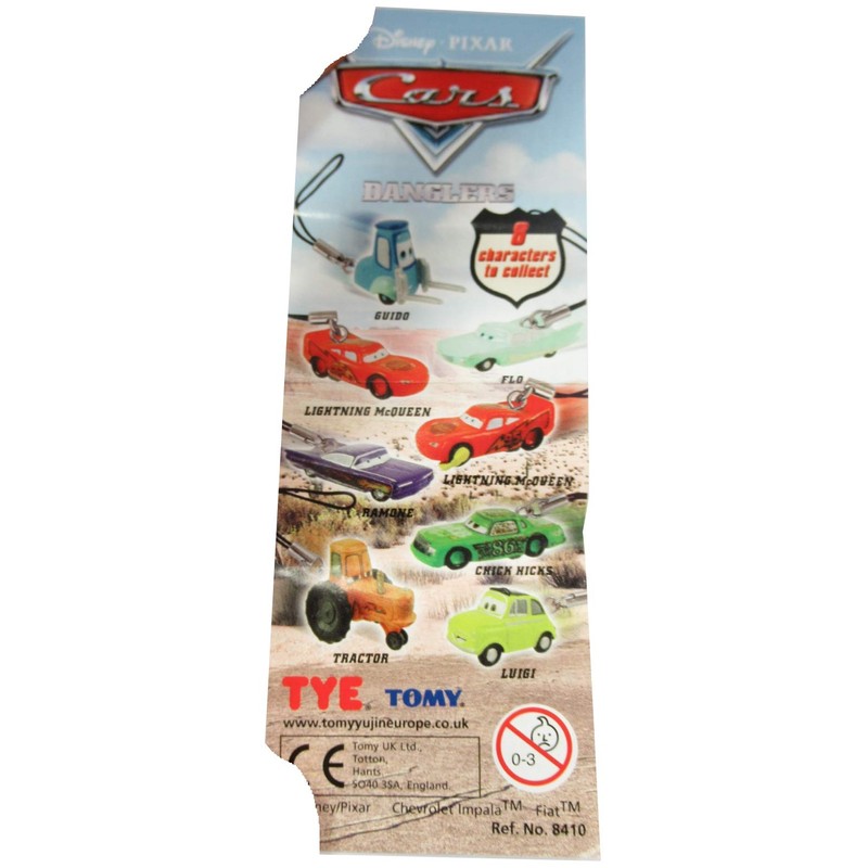 Gashapon – Complete Set of 8 Mini Figures Cars Luigi