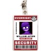 FNAF Five Nights at Freddy's William Afton Security ID Badge