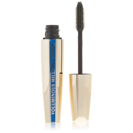 LOreal Paris Voluminous Million Lashes Waterproof Mascara, Blackest Black, 0.32 Ounces                                                                