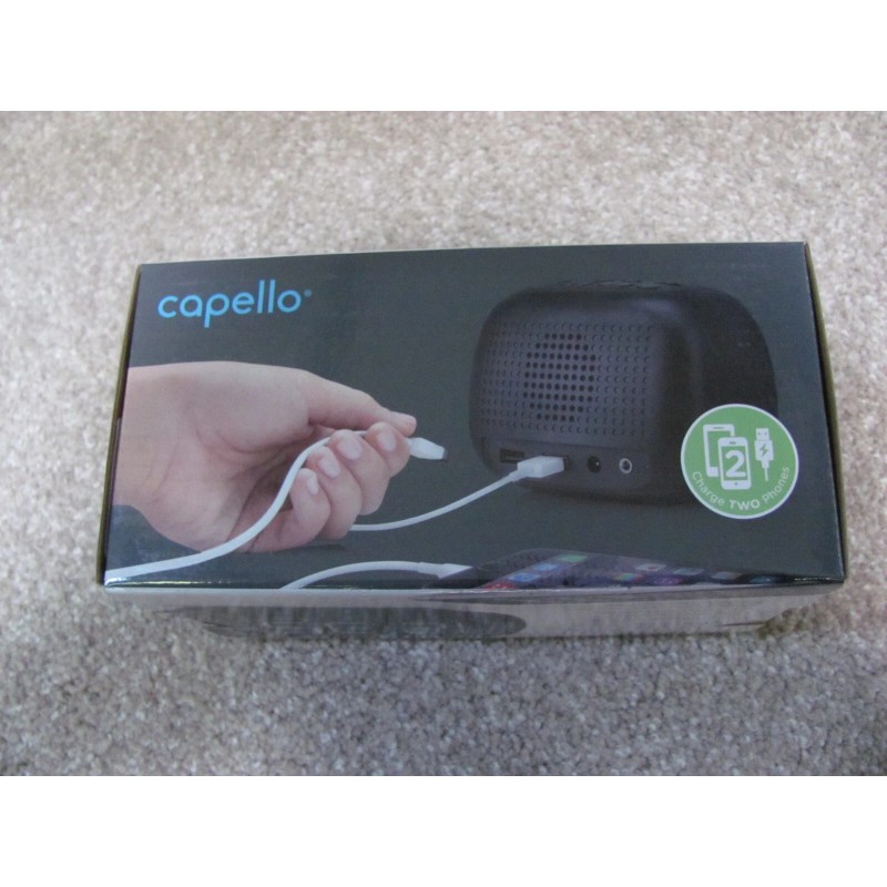 Capello Brand New Capello Sleep & Charge Alarm Clock USB