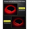 Defvnsy Rear Tail Brake Light Strip 100CM 39.4" Multifunction Third