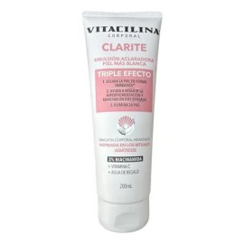 Vitacilina Clarite Triple Efecto Emulsion Aclaradora 200ml Todo Tipo De Piel Día/noche
