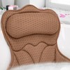 REEZEIVI Bath Pillows for Tub,Bath Pillow with 6 Non-Slip Suction