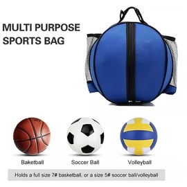 Aokesy Bolsa De Baloncesto, Balón de Fútbol Bolsa de Transporte Impermeable, Mochila de Baloncesto, Bolsa para Equipo de Voleibol Deportivo para Hombres y Mujeres para Gimnasio, la Escuela, Camping
