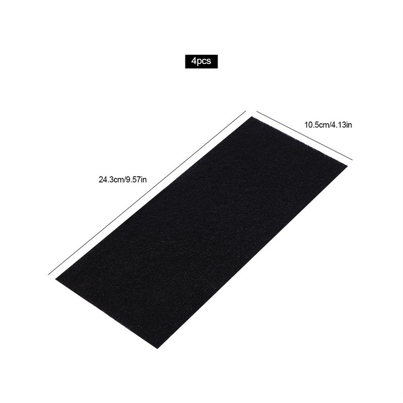 Reemplazo de filtros de esponja de carbono 4PCS para purificador