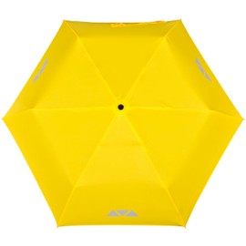 Doppler Havana Kids Reflex Children's Pocket Umbrella, yellow, Super-mini children's umbrella with reflective surfaces