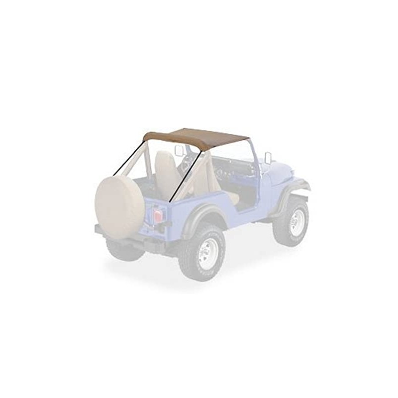 Bestop Traditional Bikini - Jeep '76-83 CJ5 (Tan)