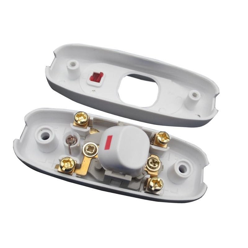 Sugarello Intermediate Switch, Inline Lamp, On/Off Switch, Lighting Fixture, Ventilation