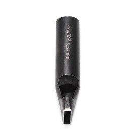 WUTA Rectangle Leather Hole Punch, High Carbon Steel Punching Tool, Hollow Punch Cutter for Leather Belt & DIY Crafting (5 * 25mm, 1PC)