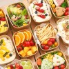30 Bowls Kraft Contenedores Biodegradables 25 Oz Con Tapa