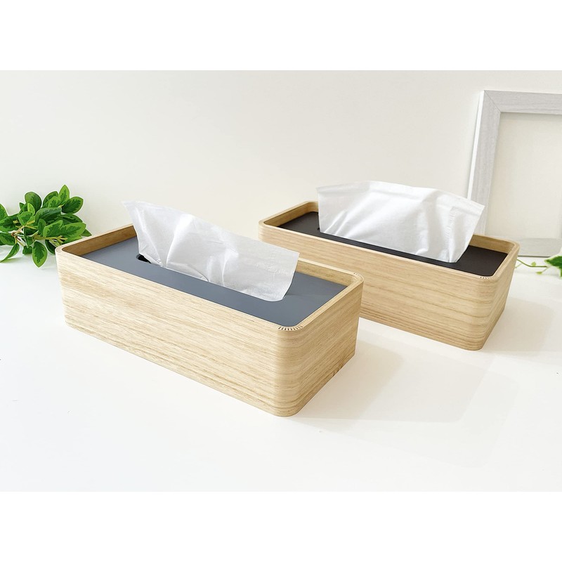 KATOMOKU Taste Case 2 km-122 Paulownia (Gray & Dark Brown)