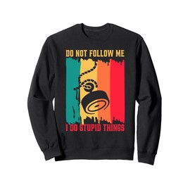 Magnet Fishing Dont Follow Me Fisherman Treasure Hunter Sweatshirt