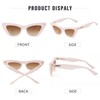 GIFIORE Retro Cat Eye Sunglasses For Women Narrow Pointy Cateye