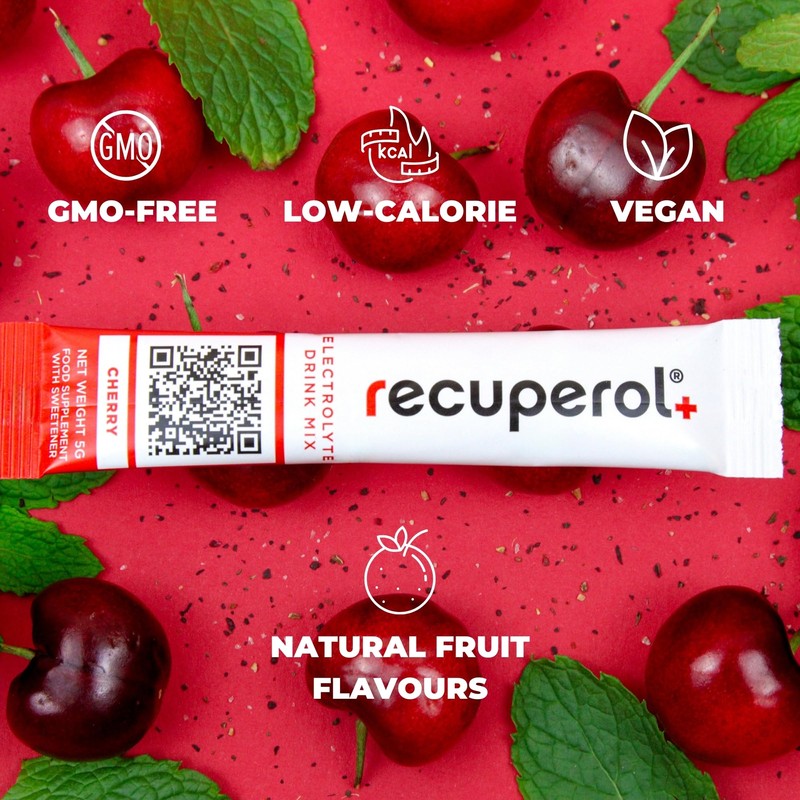 Recuperol Rehydration & Recovery Electrolytes Powder Supplement for Dehydration, 6
