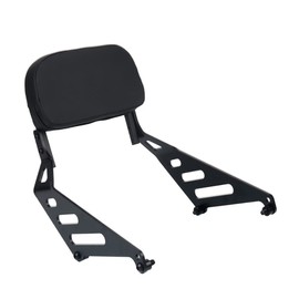 Ammtio Passenger Sissy Bar Cushion with Rear Rack Replacement Detachable for H-onda Rebel CMX 1100 2020-2023.