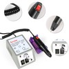 SunJas Electric Nail Cutter, Electric Nail File Set 20000 rpm