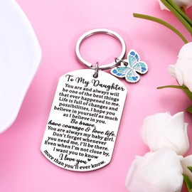 Daughter Gifts from Mom Dad, To My Daughter Inspirational Gifts for Girls, 16th Birthday Gifts for Daughters 18th 21st Birthday Graduation Wedding Gifts Christmas Stocking Stuffer for Daughter