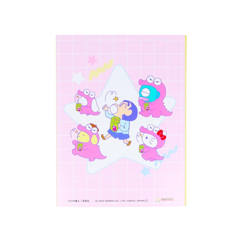Sunstar Stationery Crayon Shin-chan x Sanrio Characters Memo Book Type