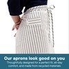 MEEMA Chef Bistro Aprons for Women With Pockets, Utility Loop