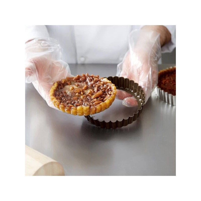 Gobel 5 1/2" x 1" Fluted Non-Stick Tart / Quiche