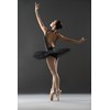 DANSHOW Halter Ballet Leotard for Women Dance Mesh Neck Ladies