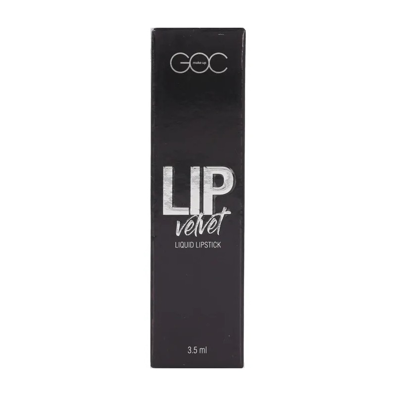 Goc Lip Velvet Labial Líquido Mate Aterciopelado No Reseca Color
