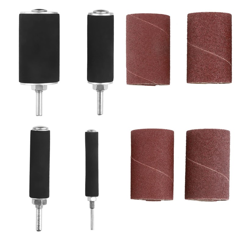 Speed Drum Sander Kit, 20pcs Spindle Sanding Tool Set with