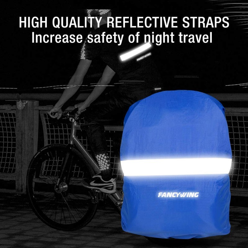FANCYWING Rucksack Covers Waterproof Backpack Rain Cover 10-90L W/Reflective Strap