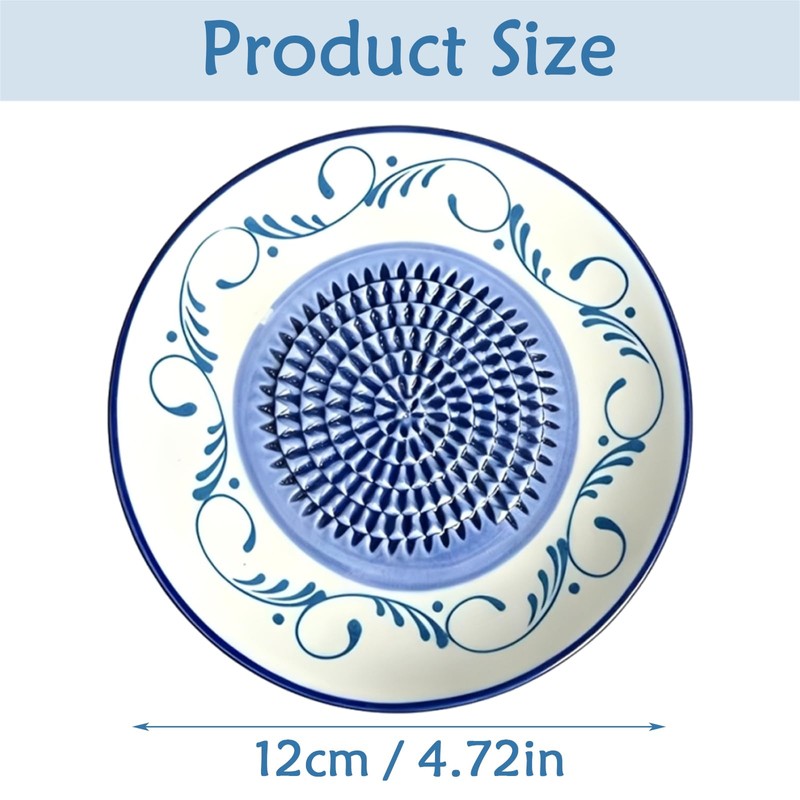 Ceramic Grater Plate, Garlic Grater Plate, Spanish Tomato Grater Plate,