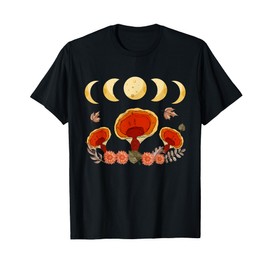 Cottagecore Reishi Mushroom Fungi Goblincore Aesthetic T-Shirt